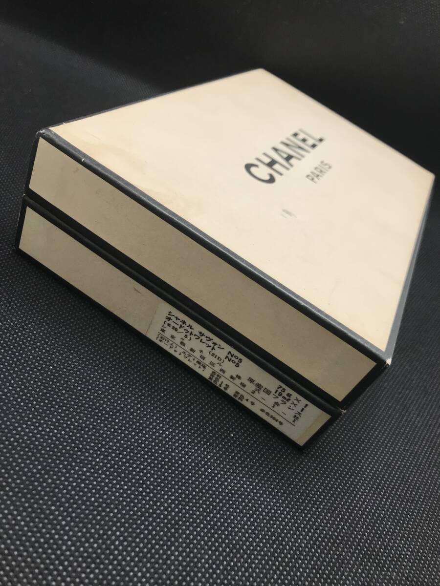 (SH2625)*CHANEL Chanel soap perfume savono-doto crack No.5 France o-dutowa let unused unopened 