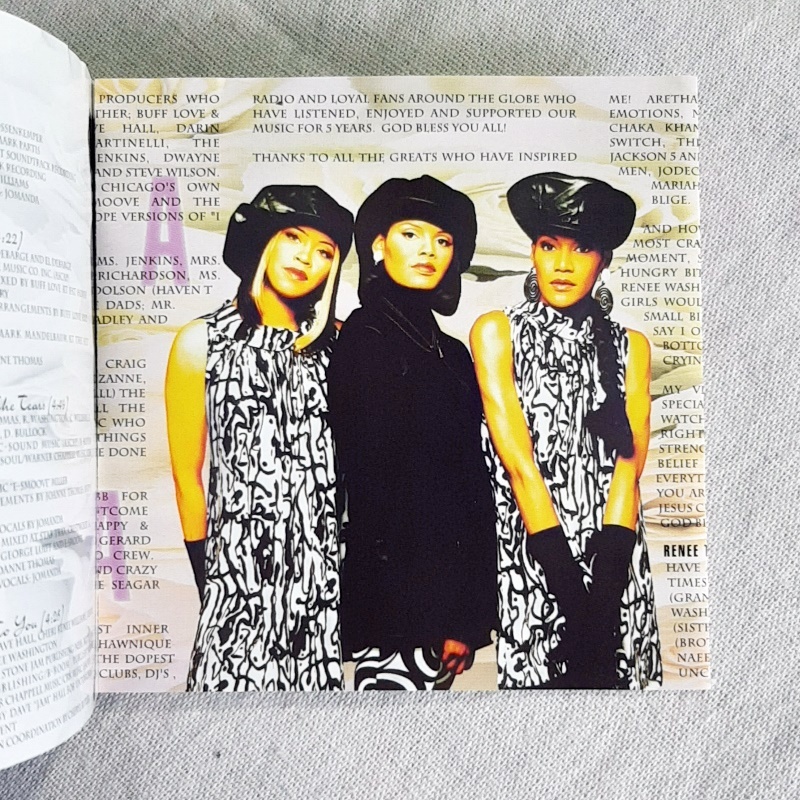 JOMANDA「NUBIA SOUL」＊女性3人組グループ、ジョマンダの代表曲で、DeBargeの名曲「I Like It」カヴァー収録　＊1993年作・2ndアルバム_画像6
