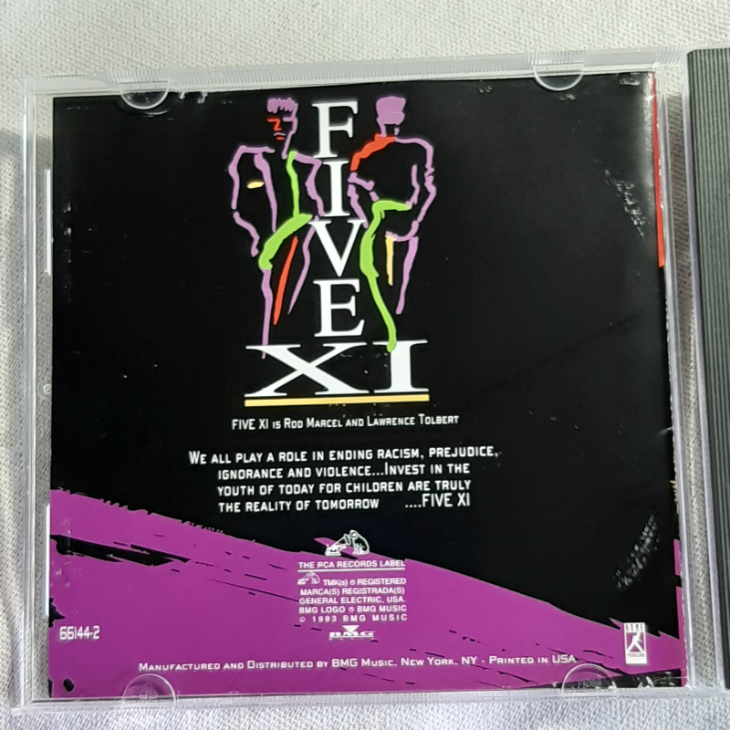 FIVE XI「FIVE XI」＊アトランタで結成された男性デュオが1993年にリリースしたデビュー作で唯一のアルバム　＊隠れNJS名曲「SMILE」収録_画像3