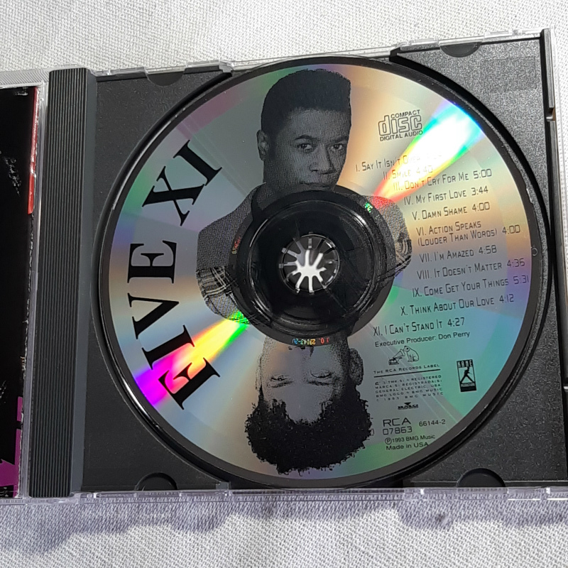 FIVE XI「FIVE XI」＊アトランタで結成された男性デュオが1993年にリリースしたデビュー作で唯一のアルバム　＊隠れNJS名曲「SMILE」収録_画像4