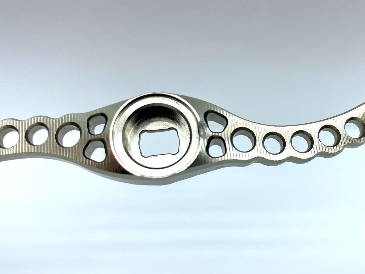 デプス ナックルアーム ストロング 95mm ハンドル シルバー