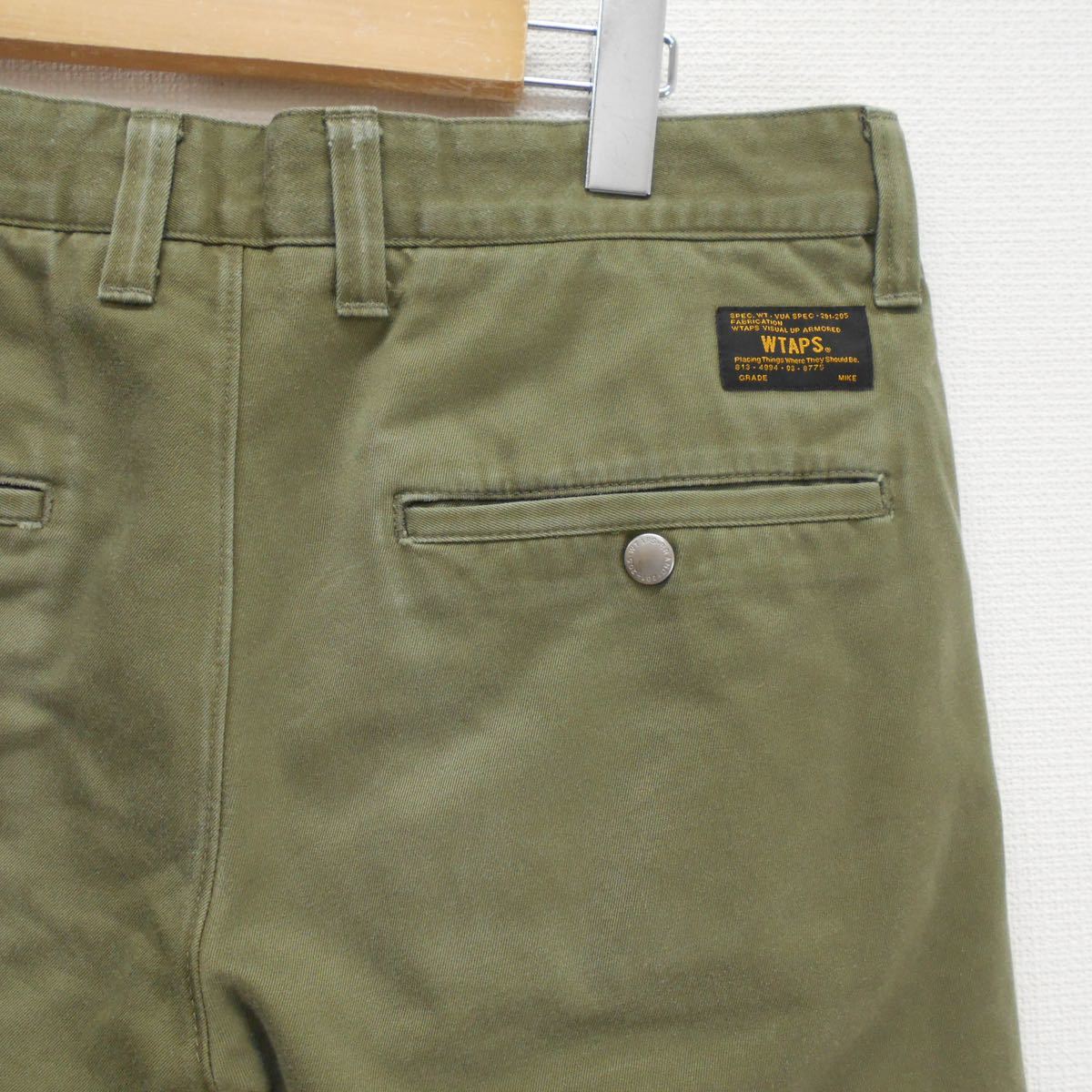 WTAPS ダブルタップス 131LTDT-PTM05 13SS KHAKI SHORTS ショートパンツ ショーツ 2 10114890_画像5