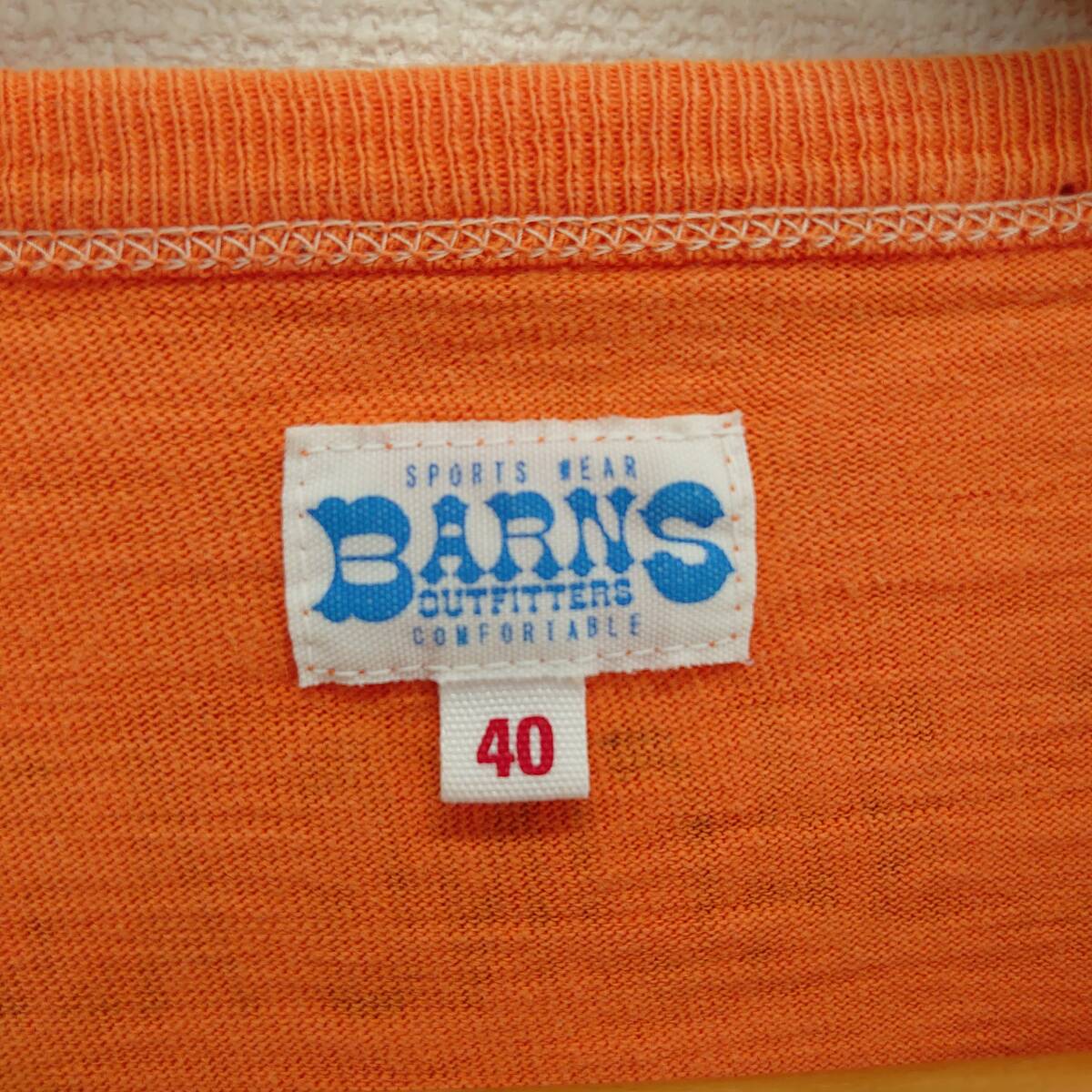 BARNS OUTFITTERS バーンズアウトフィッターズ 半袖Tシャツ カットソー メンズ コットン 40 10101687_画像6