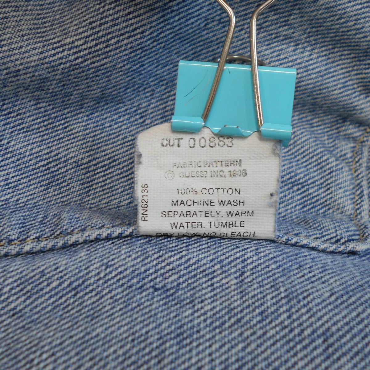 GUESS ゲス 90年代 90s GEORGES MARCIANO デニムジャケット G GUESS ゲス 90年代 90s GEORGES MARCIANO デニムジャケット G
