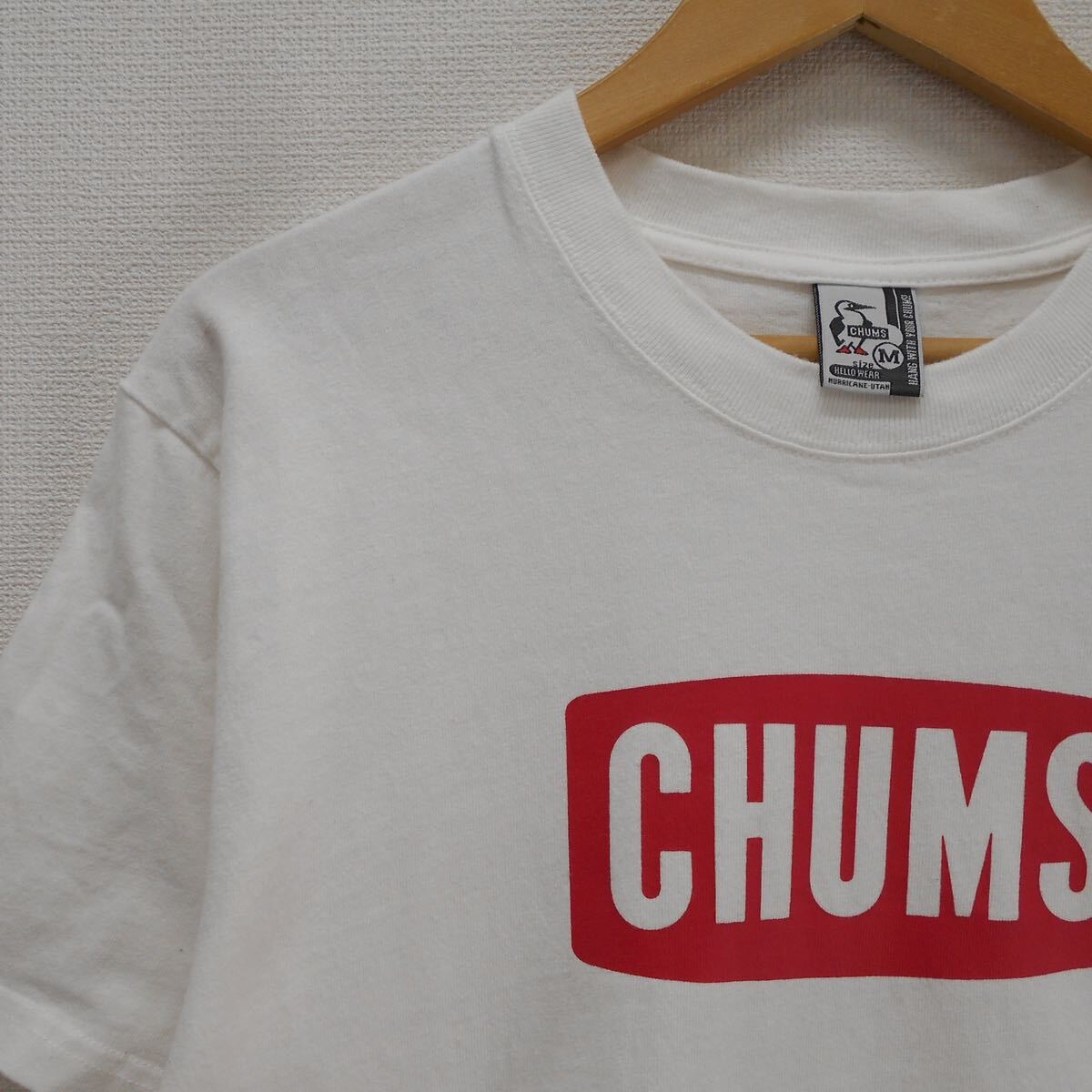 CHUMS チャムス CH01-1324 Logo T-Shirt ロゴ Tシャツ 半袖 M 10118977_画像3