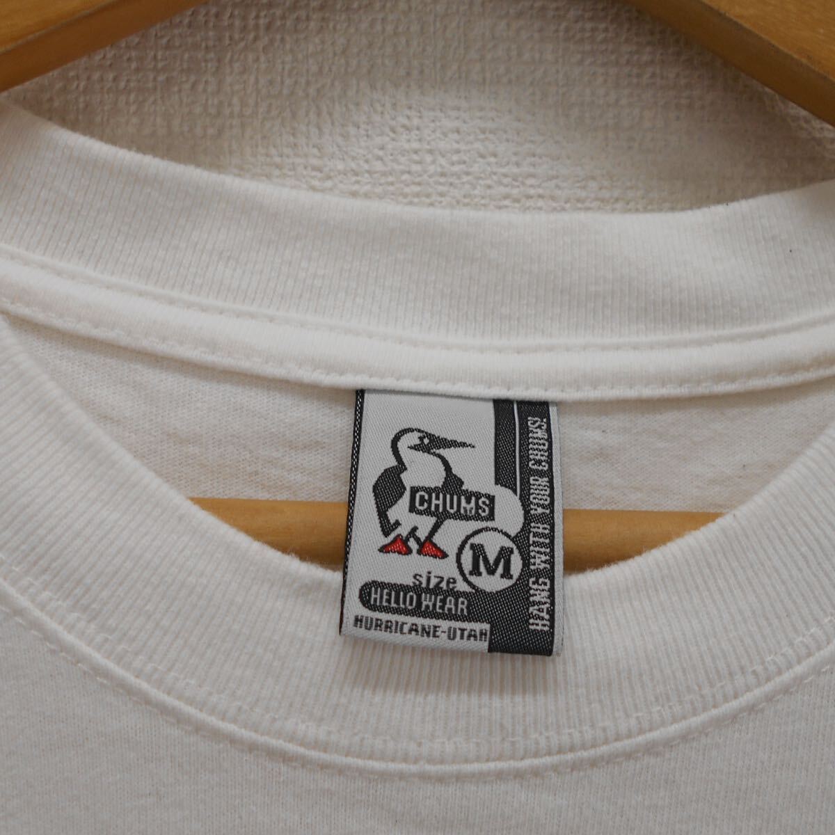 CHUMS チャムス CH01-1324 Logo T-Shirt ロゴ Tシャツ 半袖 M 10118977_画像6