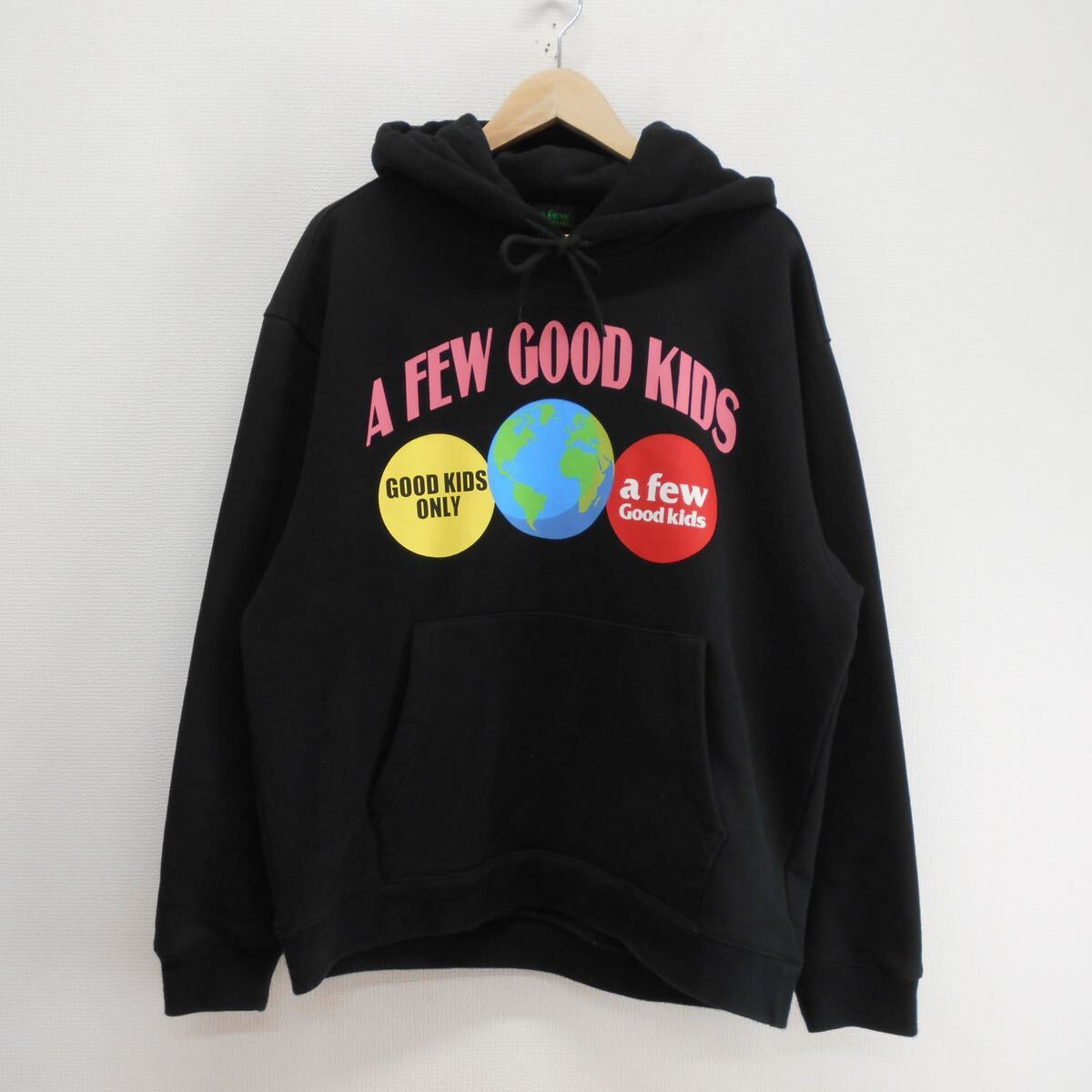 A FEW GOOD KIDS アフューグッドキッズ EARTH ON THE HOODIE スウェットパーカー プルオーバー フーディー ロゴ L 10115437