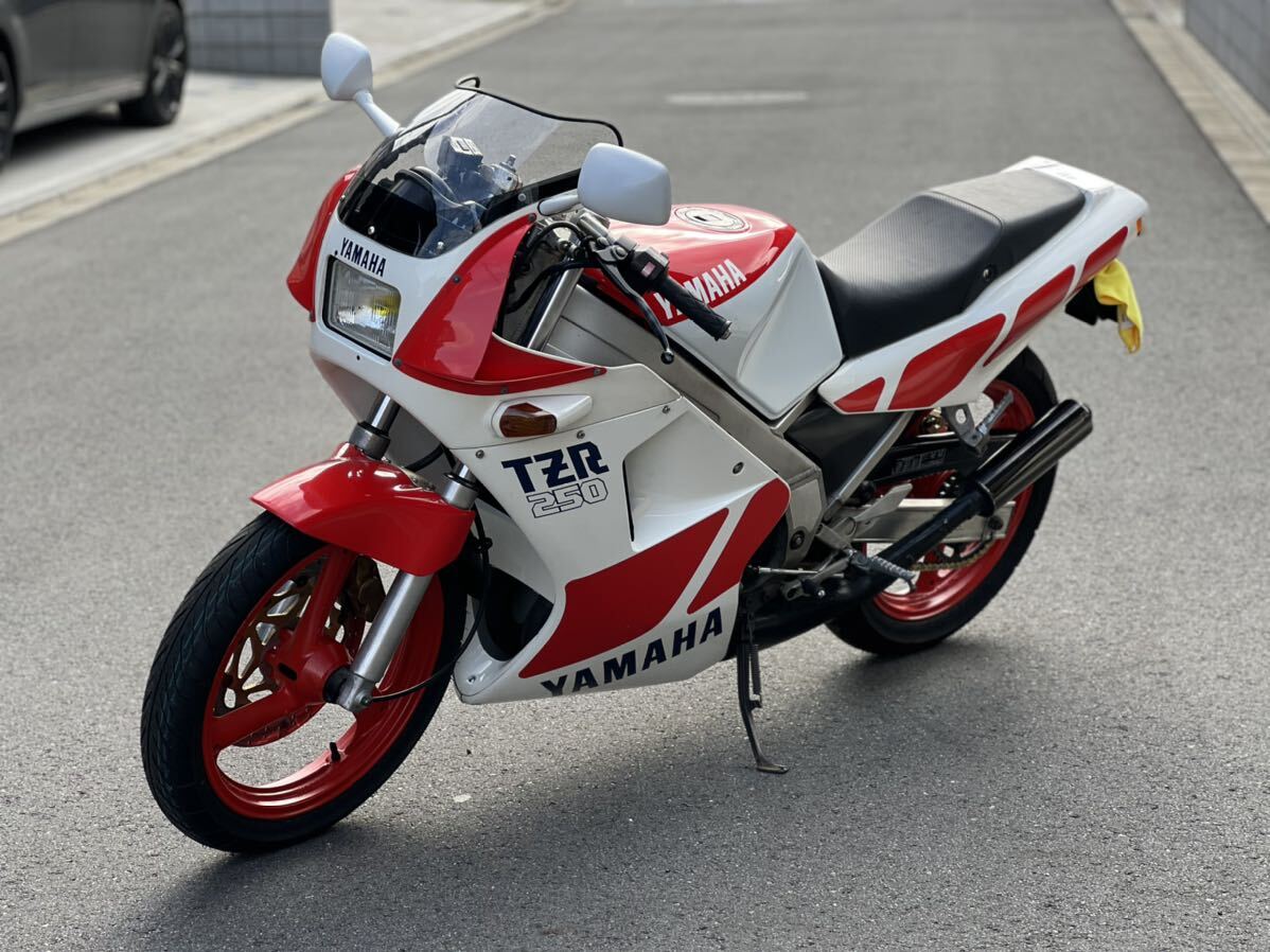 TZR250 1KT 20,819km レストア済み 自賠責R7年2月迄 始動動画 下取り現車確認可 希少2stレプリカスポーツ NSR250R RGV250 2XT 3MA 3XVの画像2