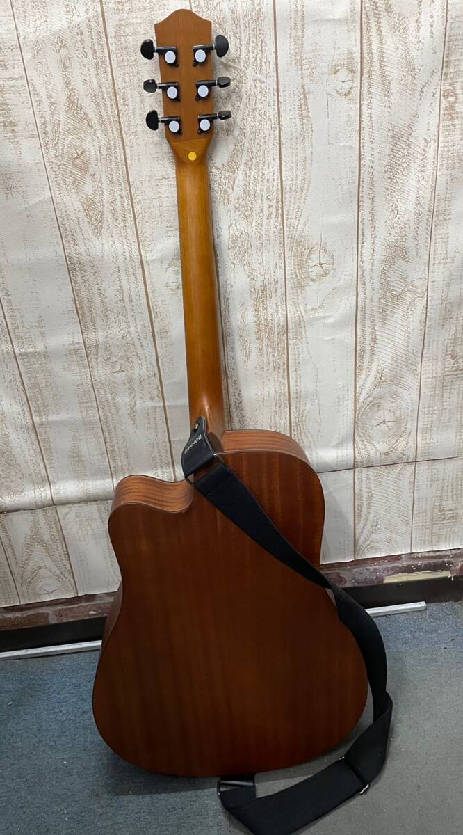 送料無料S84083 Donner アコースティックギター DAD-110C ケース付 ギター アコギ 楽器 良品の画像7