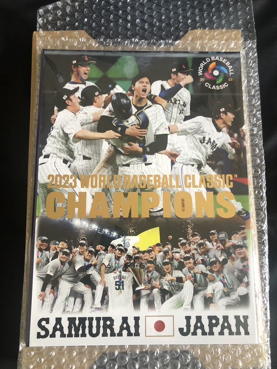 【大谷翔平】2023 WBC 侍ジャパン 優勝記念 フレーム切手セット 新品未使用_画像2