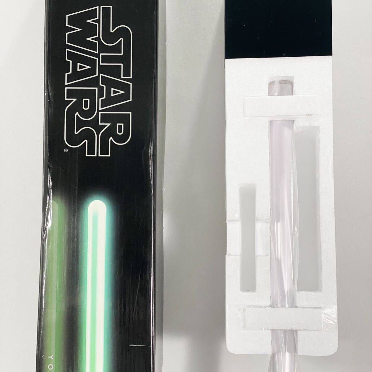 【貴重袋未開封未使用】ハズブロ社製 FXライトセーバー 【ヨーダ】HASBRO SIGNATURE YODA FORCE FX LIGHTSABER スターウォーズ STAR WARSの画像6