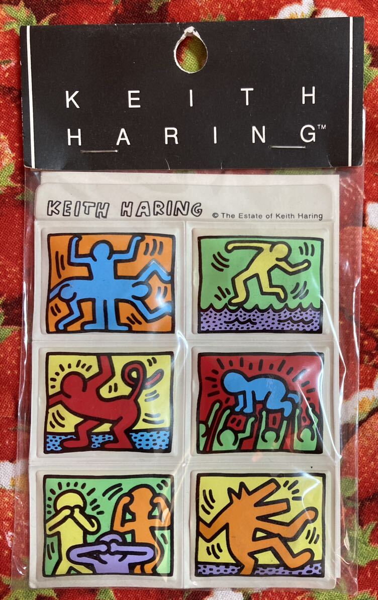 キース・ヘリング Keith Haring Postcard Book ポップアート　マグネット　2_画像1