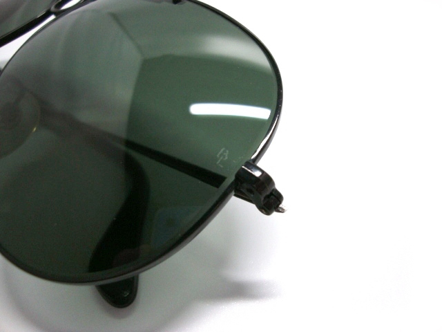 美品Vintage B&L RayBan MASTERPIECE 62mm G15 USA製SHOOTERボシュロムBLブラックLarge MetalマスターピースMASTER PIECEアメリカ2シュータ_画像4