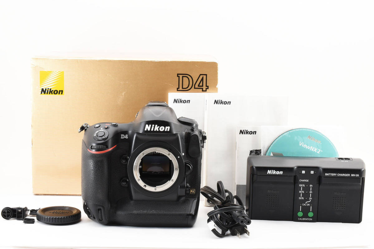 ★実用美品★ニコン NIKON D4 ボディ★元箱付き★ #2403272_画像1