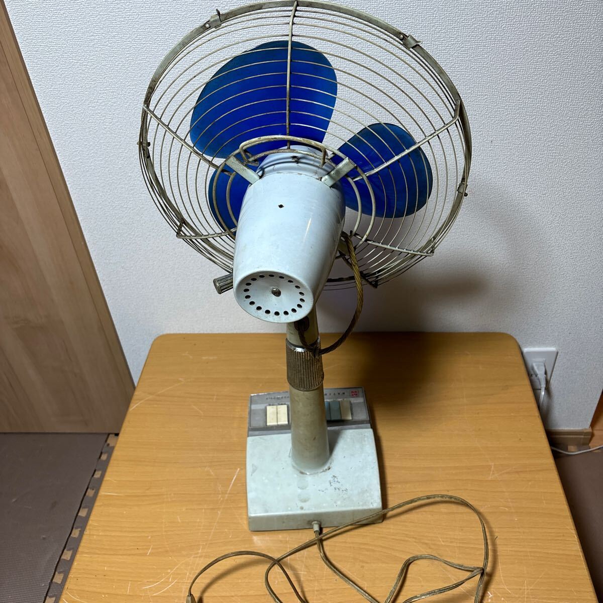 NATIONAL ナショナル ELECTRICFAN エレクトリックファン 扇風機 F-300E 中古●現状品●動作確認_画像6