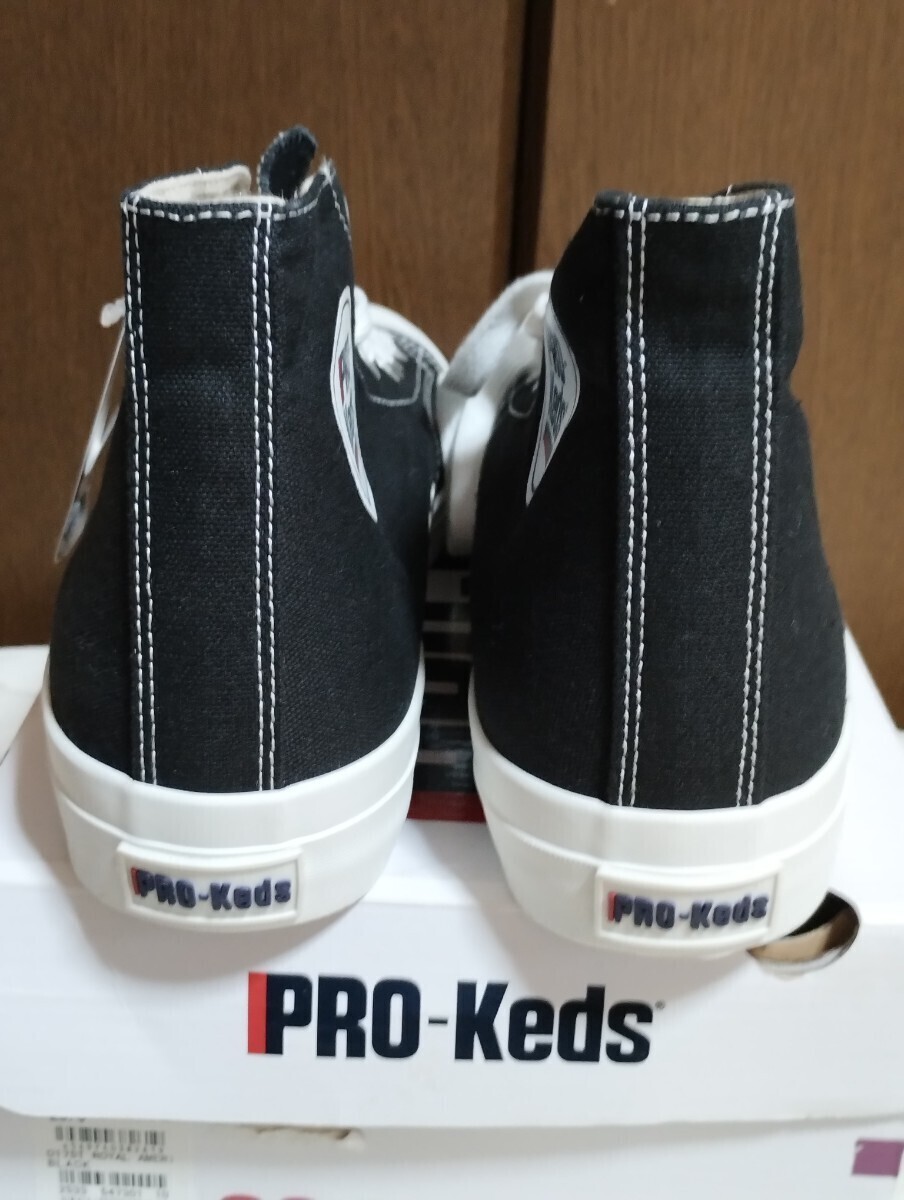 PRO-Keds ROYAL AMERICA HI(BK 28㎝) 箱付き未使用新品 プロケッズ ロイヤルアメリカ ハイカット 黒_画像6