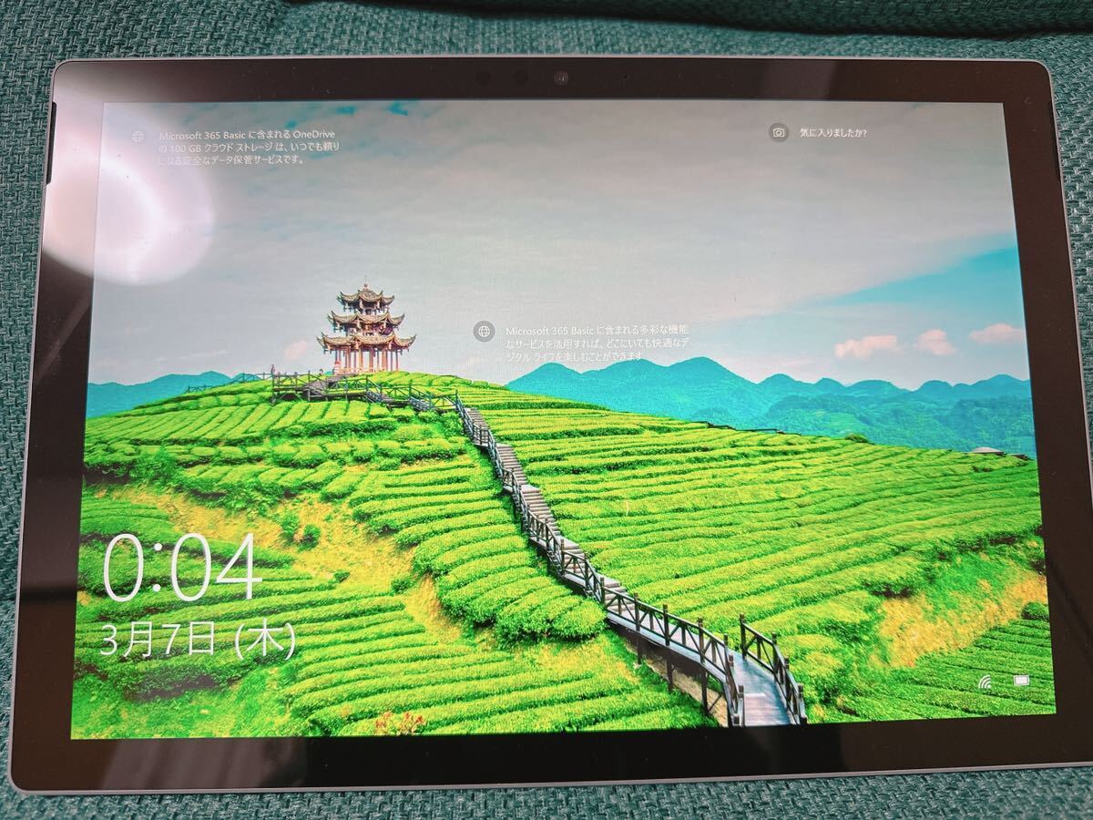【3ヶ月動作保証付き!】Microsoft Surface Pro 2017 LTE *画面に傷なし*