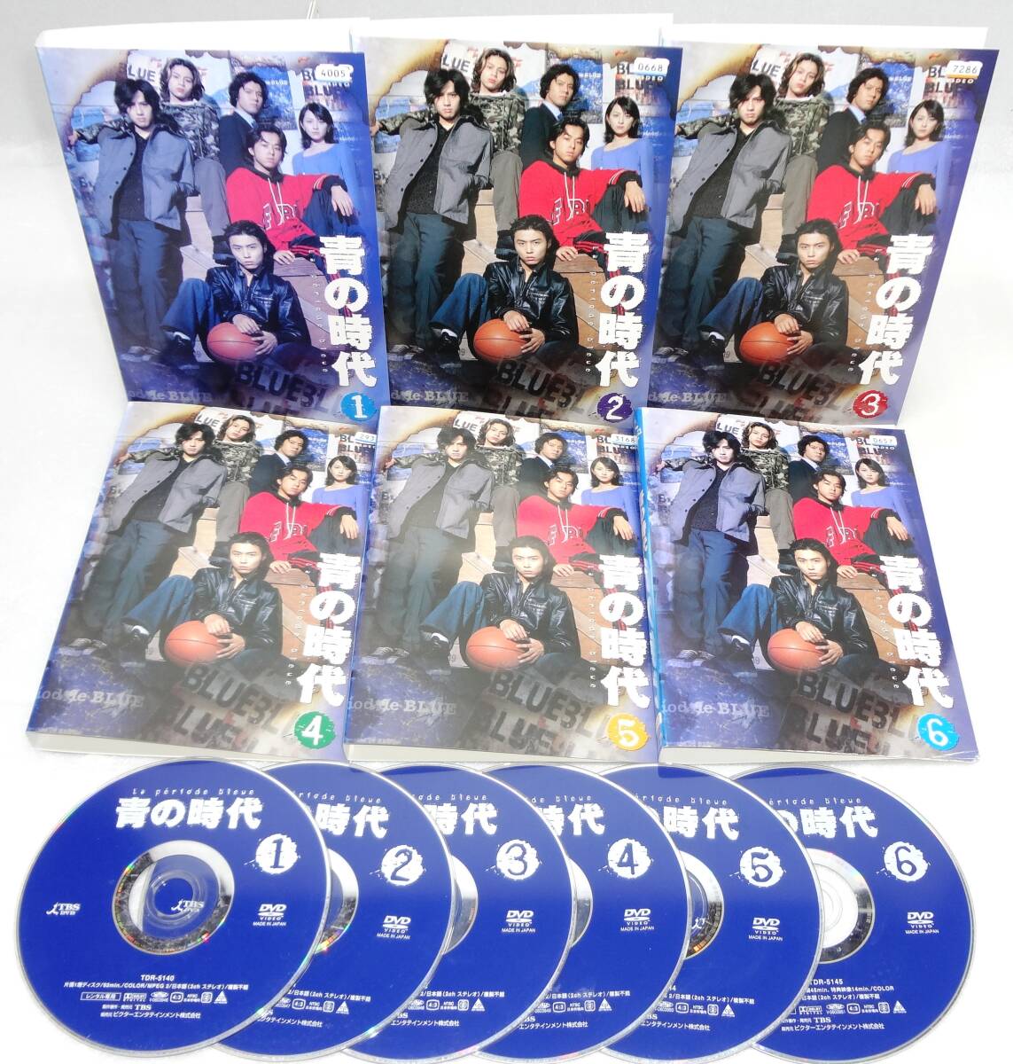 レンタル版DVD「青の時代 」全６巻セット 堂本剛( KinKi Kids)/奥菜恵_画像1