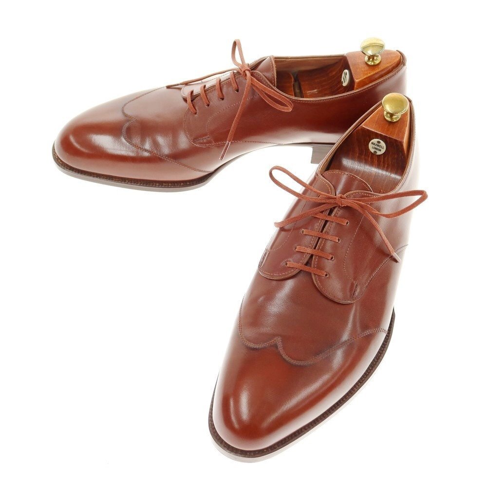 [ used ] Henry Max well HENRY MAXWELL dress shoes red Brown [ size inscription none (6 rank )]