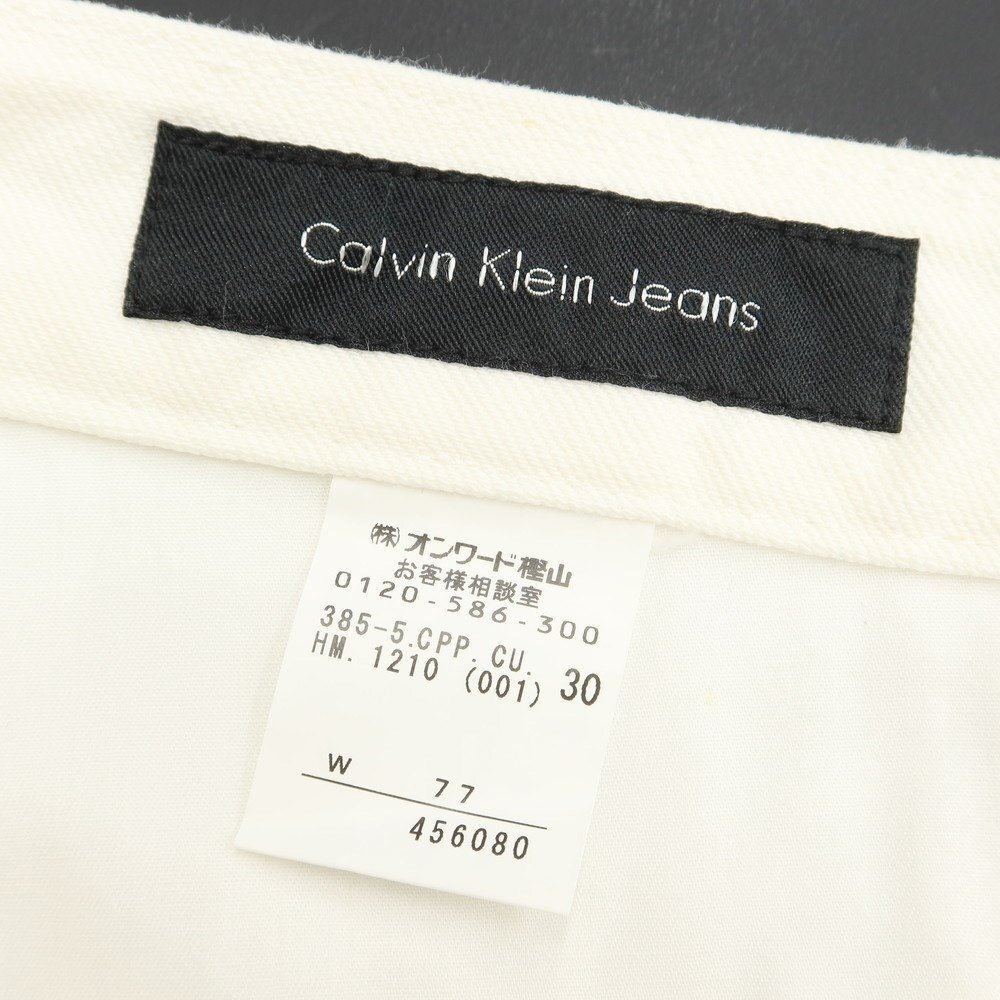 【中古】カルバンクラインジーンズ Calvin klein Jeans デニムパンツ ジーンズ 【30/W 77】_画像9