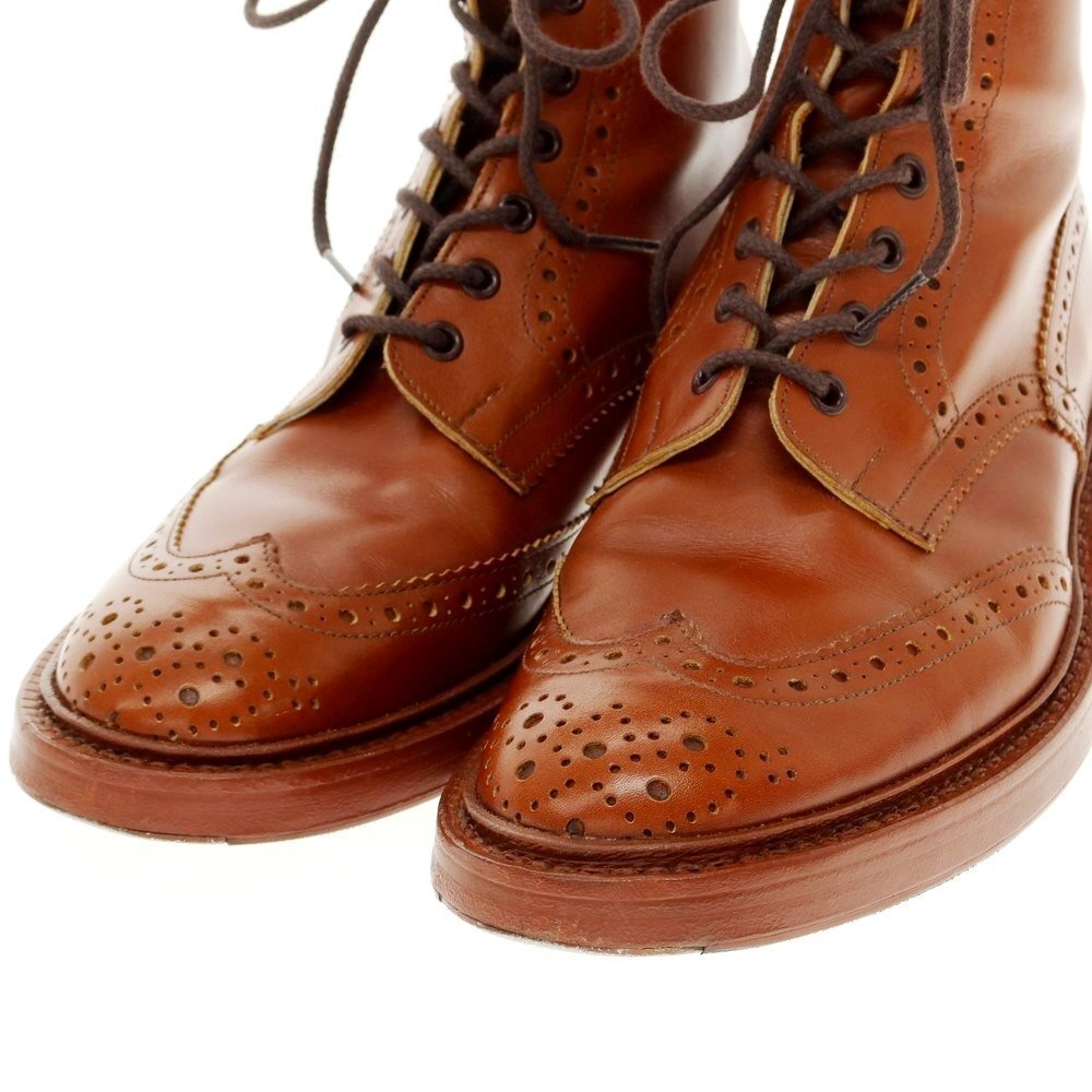 【中古】トリッカーズ Tricker's M2508 カントリーブーツ ブラウン【サイズ8 】_画像4