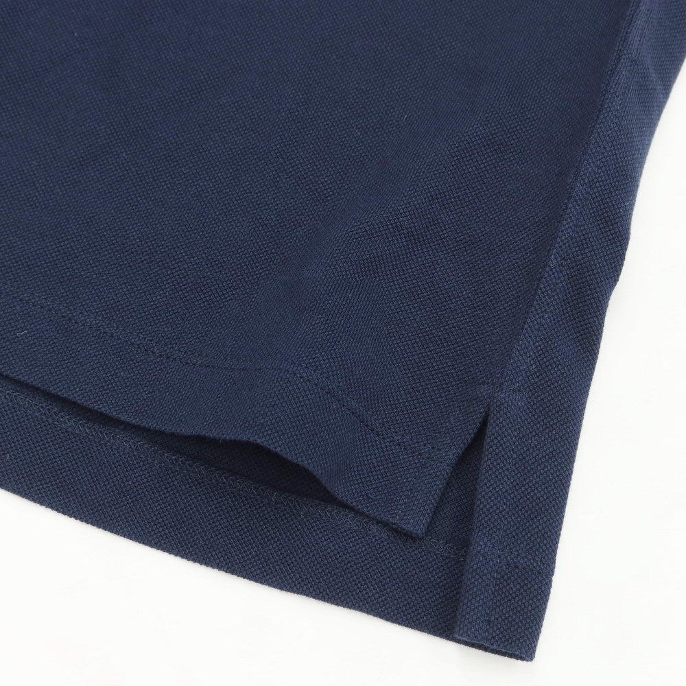 【中古】モンクレールガムブルー MONCLER GAMME BLUE コットン 半袖ポロシャツ ネイビー【サイズS】_画像5