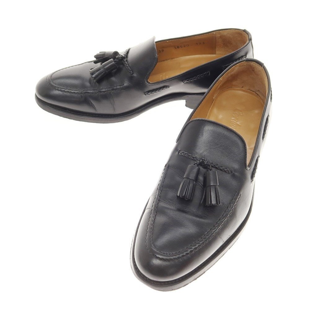 [ used ] Cordwainer Cordwainer leather tassel Loafer black [ size 39]