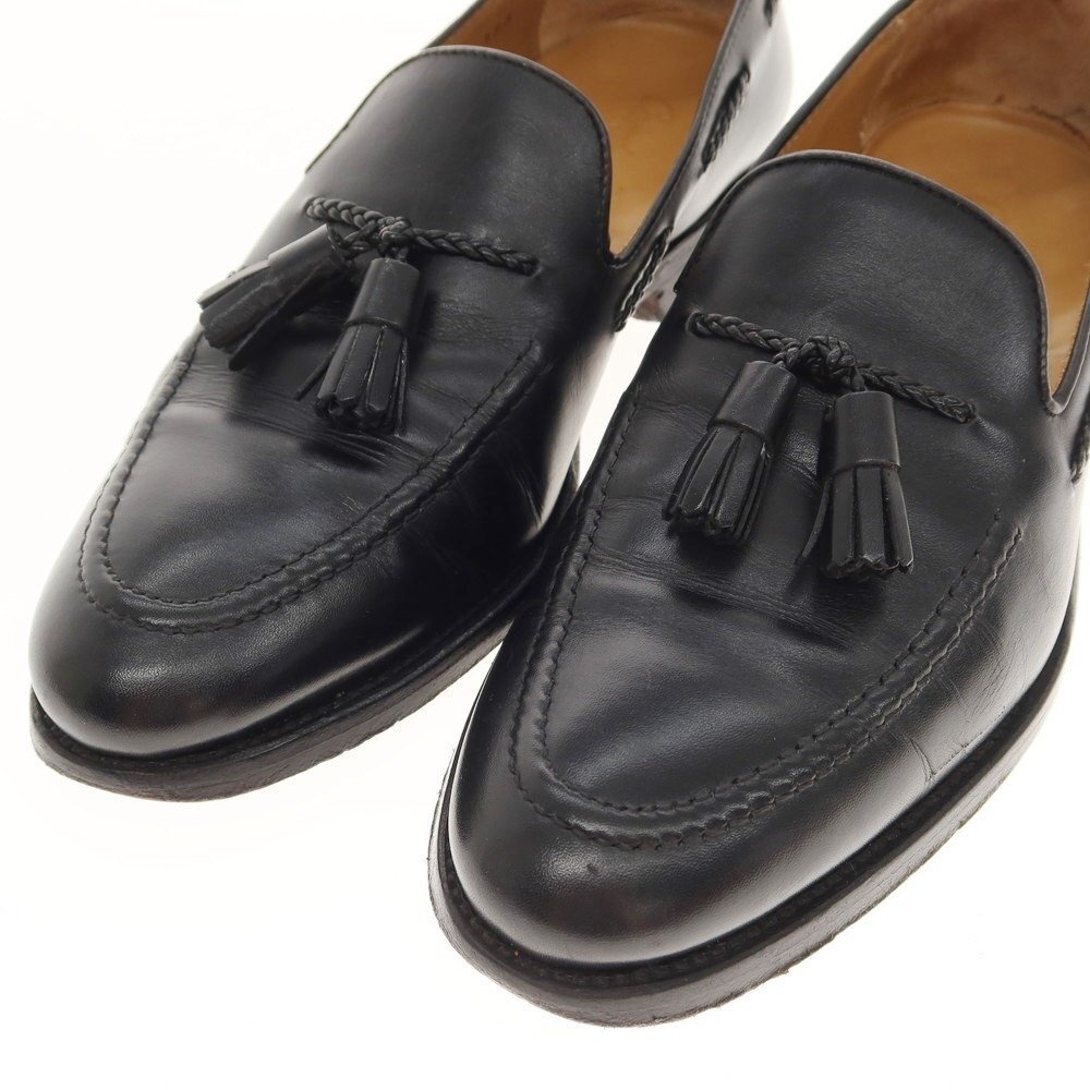 [ used ] Cordwainer Cordwainer leather tassel Loafer black [ size 39]