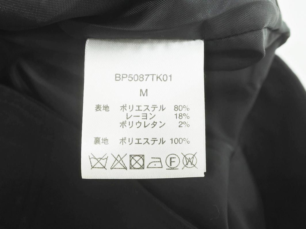 BLISS POINT ブリスポイント ラップ調 スカート sizeM/黒 ■■ ☆ ebc9 レディース_画像4