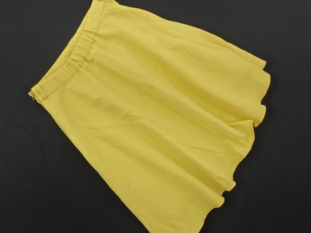  cat pohs OK VISbi souffle a skirt sizeL/ yellow #* * eca1 lady's 