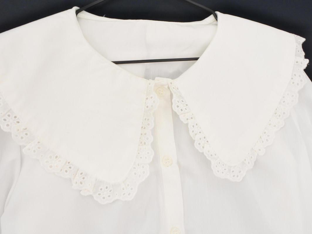  new goods INGNI wing cape color lace bra light shirt sizeM/ eggshell white #* * eca6 lady's 