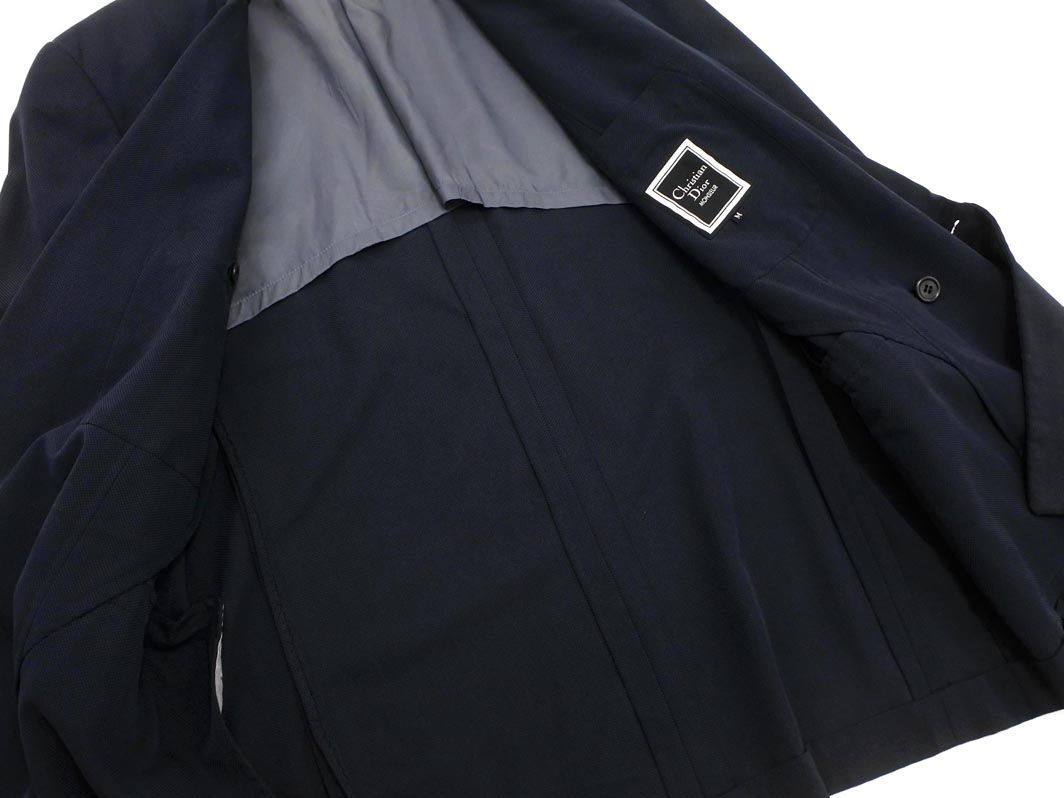 Christian Dior クリスチャンディオール MONSIEUR ダブルボタン テーラード ジャケット sizeM/紺 ■◇ ☆ eca8 メンズの画像5