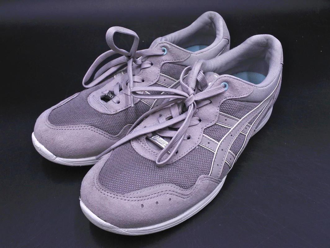 ASICS アシックス ローカット スニーカー size24/グレー ■■ ☆ ecb1 レディース_画像1