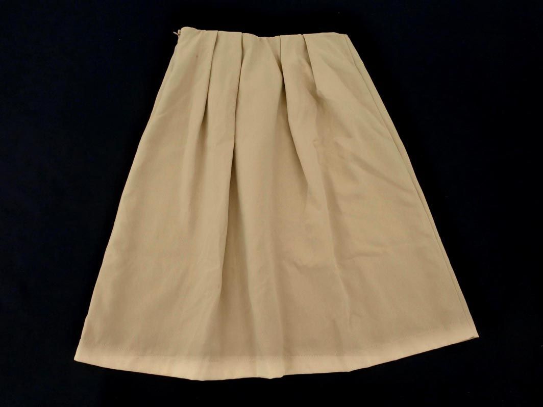 ELLEe reflet a skirt size36/ beige ## * ecb3 lady's 