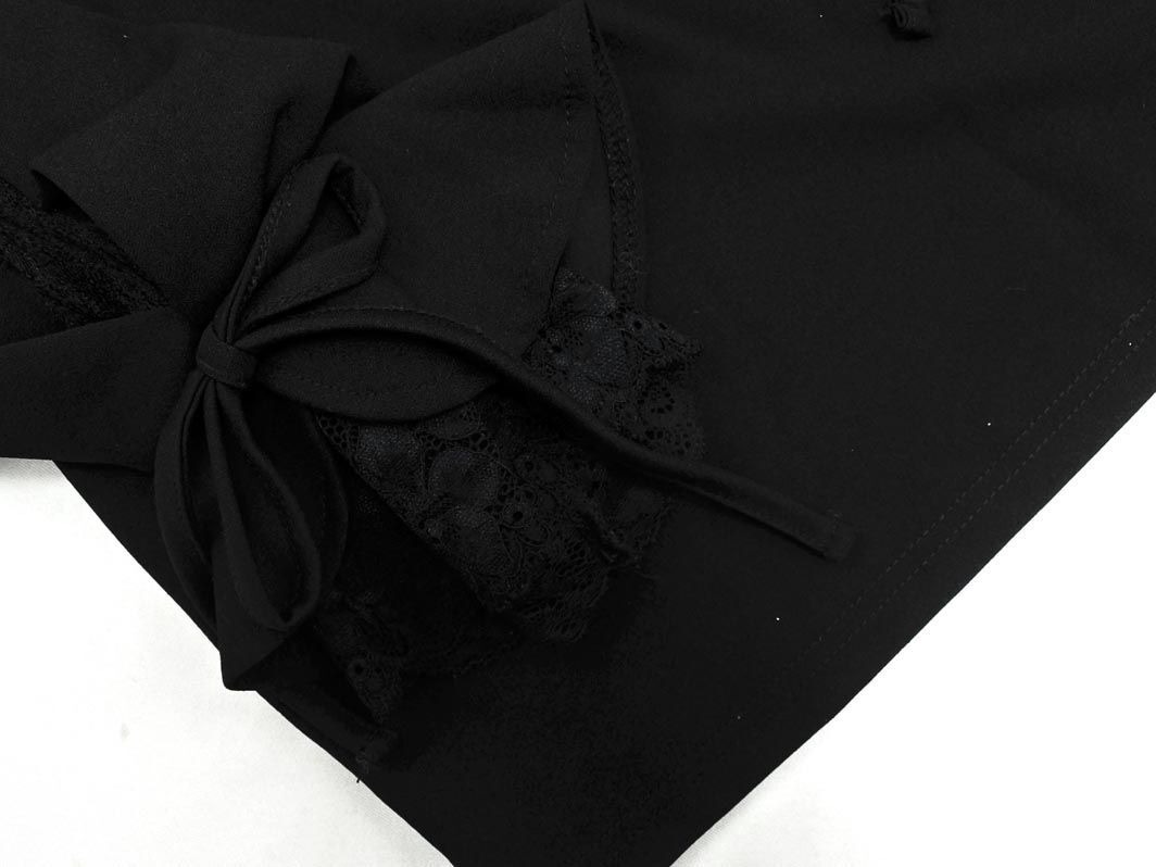 INGNI wing cut sleeve lace bra light shirt sizeM/ black #* * ecb5 lady's 