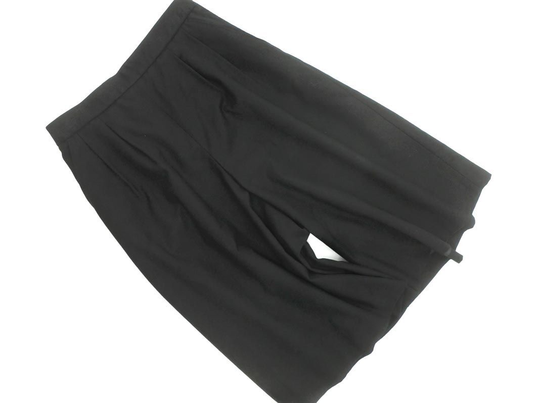INDIVI Indivi широкий укороченные брюки size38/ чёрный #* * ecb5 женский 