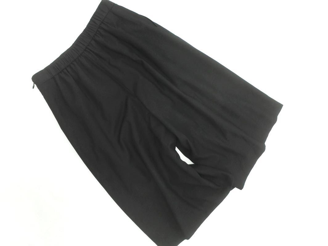 INDIVI Indivi широкий укороченные брюки size38/ чёрный #* * ecb5 женский 
