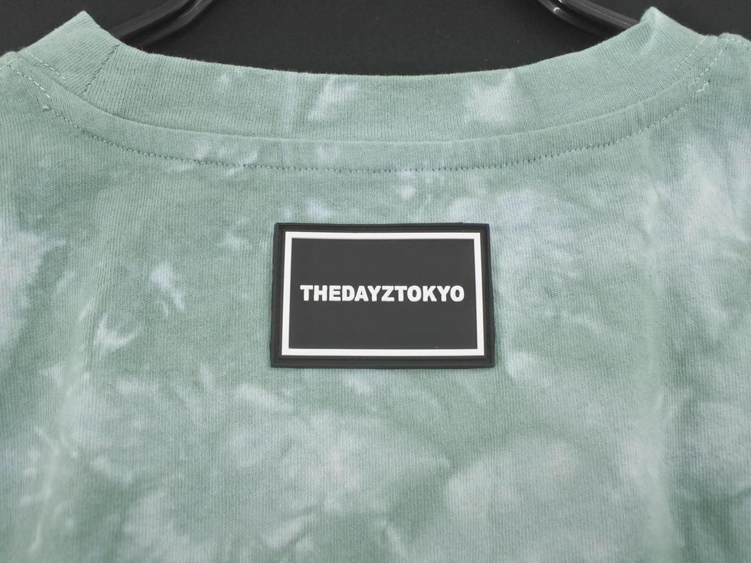 The Dayz tokyo ザデイズトウキョウ タイダイ柄 ロング カットソー sizeM/グリーン ■◇ ☆ ecb8 メンズ_画像4