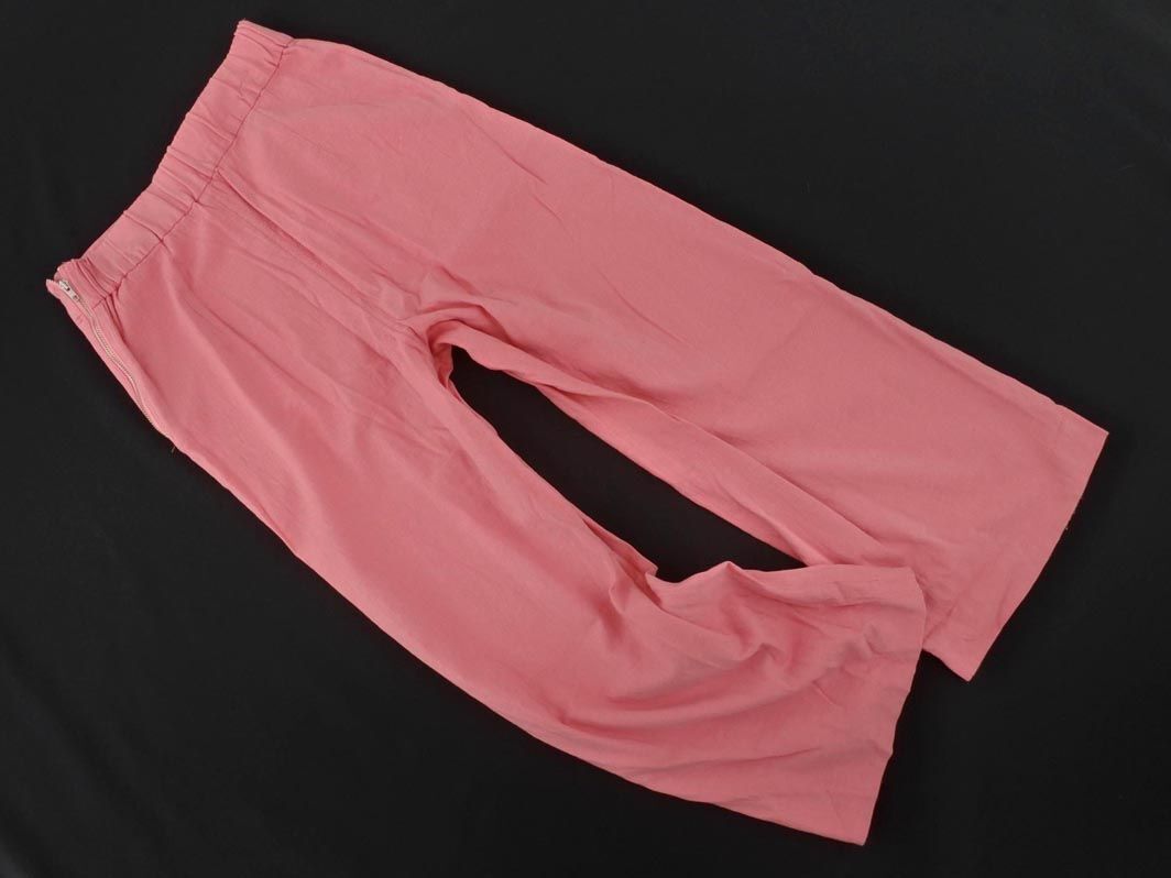 MACPHEE McAfee Tomorrowland linen. широкий брюки size34/ розовый #* * ecc2 женский 
