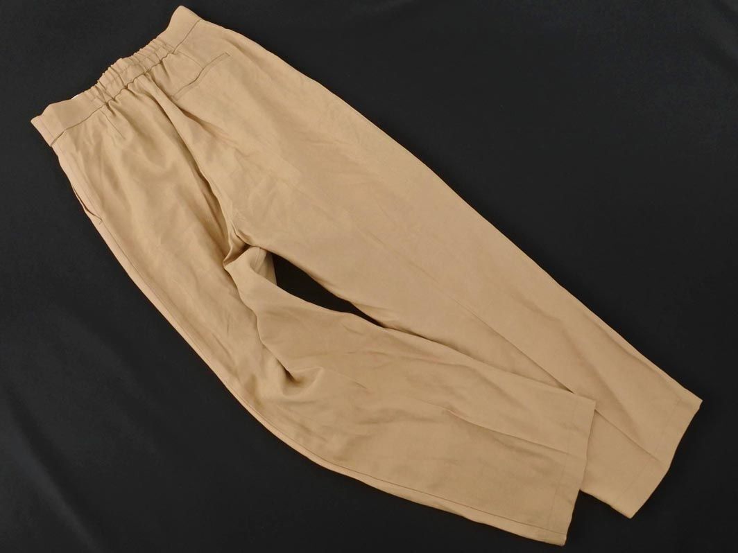  new goods LOWRYS FARM Lowrys Farm tuck tapered pants sizeM/ beige #* * ecc5 lady's 