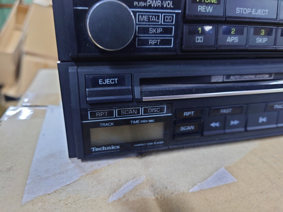 当時物 トヨタ MR2 AW11型 後期型用 CD カセット ステレオ_画像4