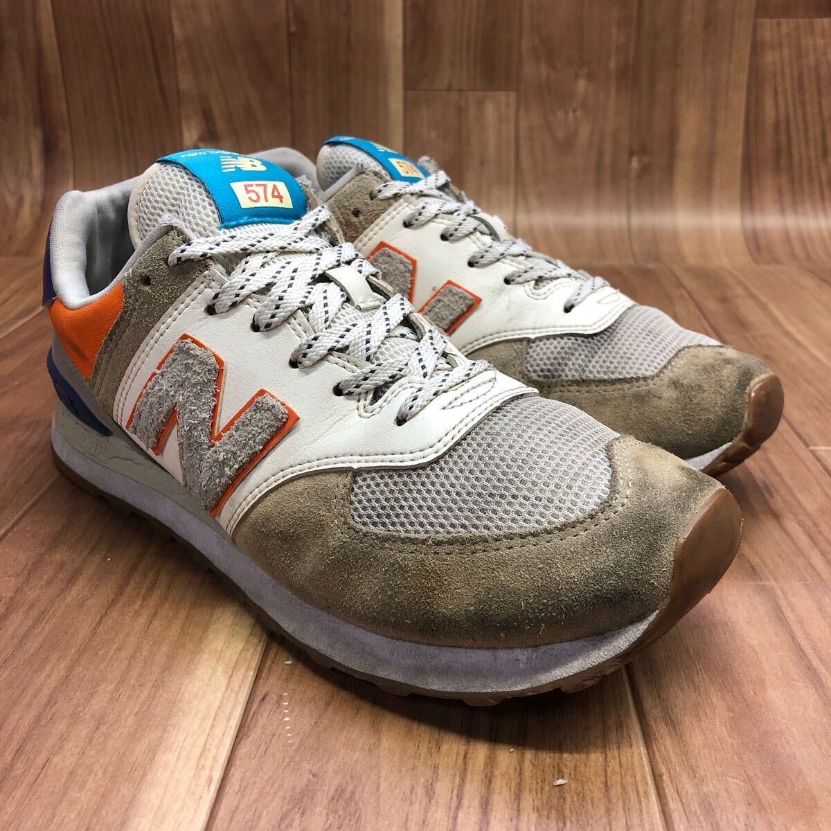 CFK-2 New balance ニューバランス　574 ウォーキングシューズ　カジュアルシューズ　メンズ　26.5cm_画像1