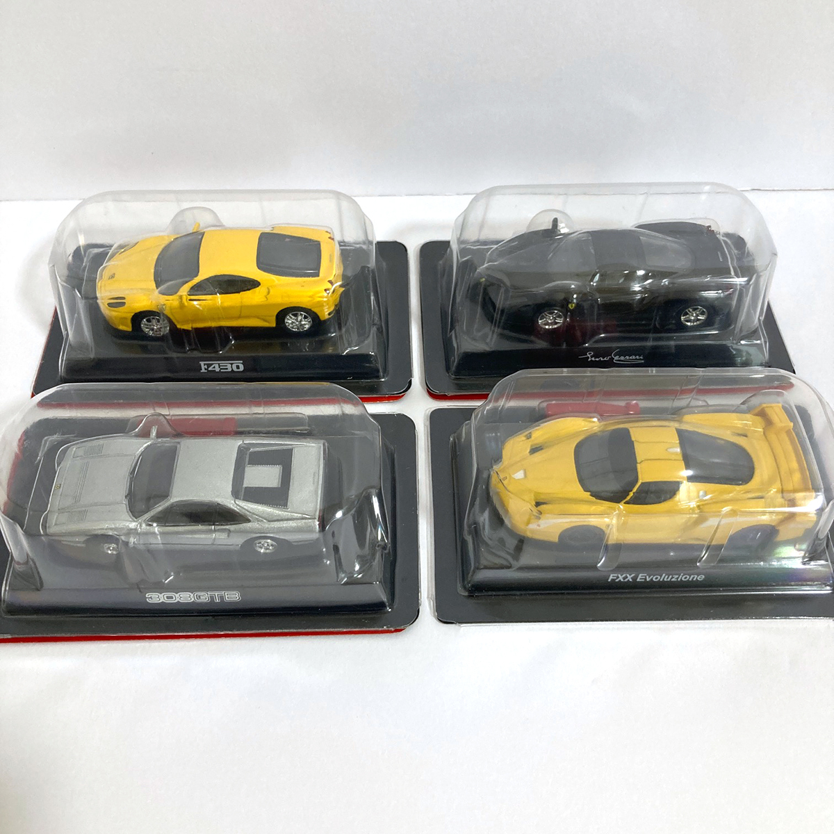 【ジャンク品】【JK927】京商1/64フェラーリまとめ27台(紙箱なし18台＋紙箱あり9台)◎一部難有◎だぶり有 F40,FXX,エンツォ,360GTC等_画像7