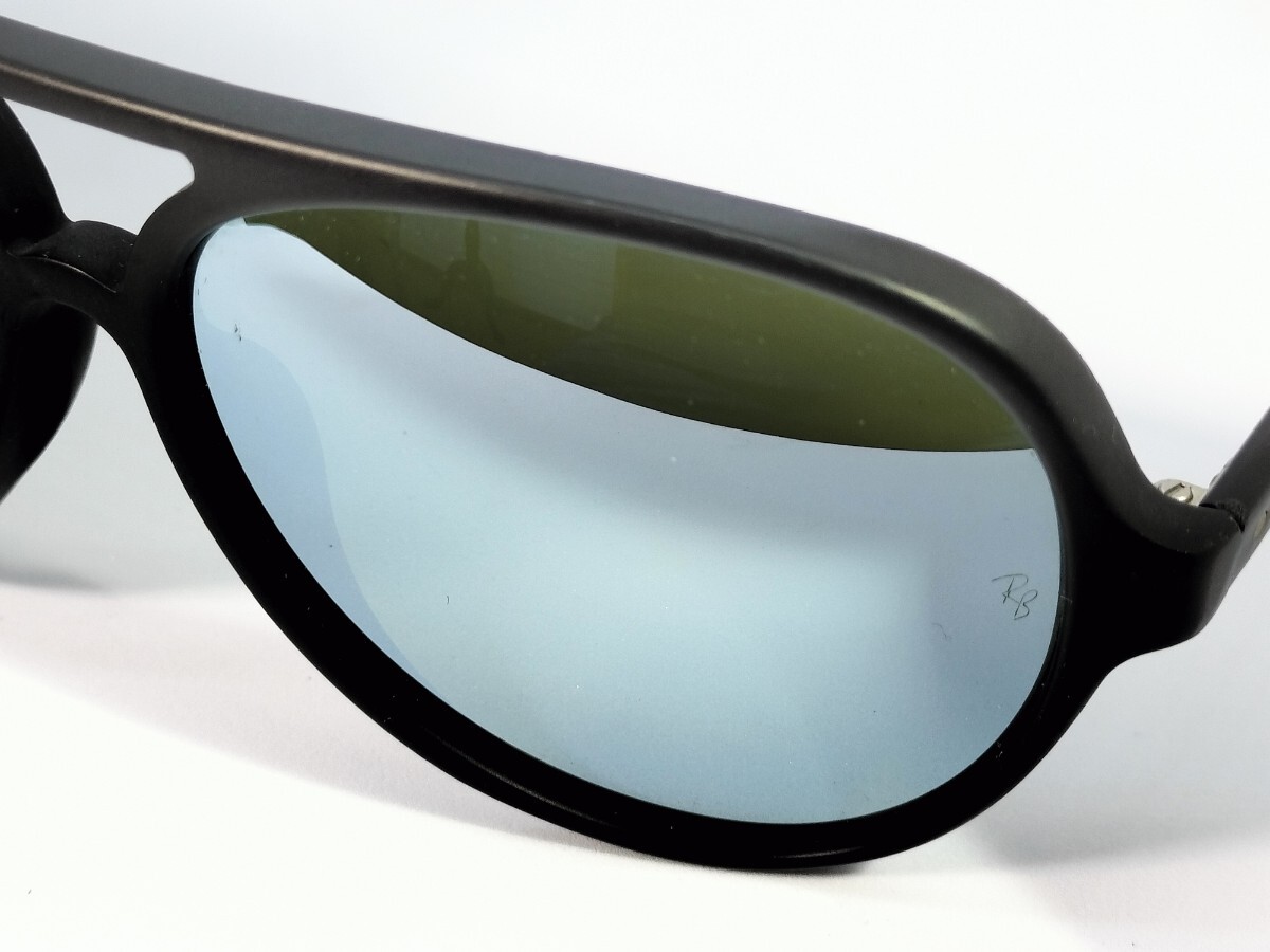 Ray-Ban レイバン サングラス ブラック系 アイウェア メガネ ファッション 眼鏡　RB4125F 9015/30 3N ブルー UVカット　レンズ　正規品_画像6