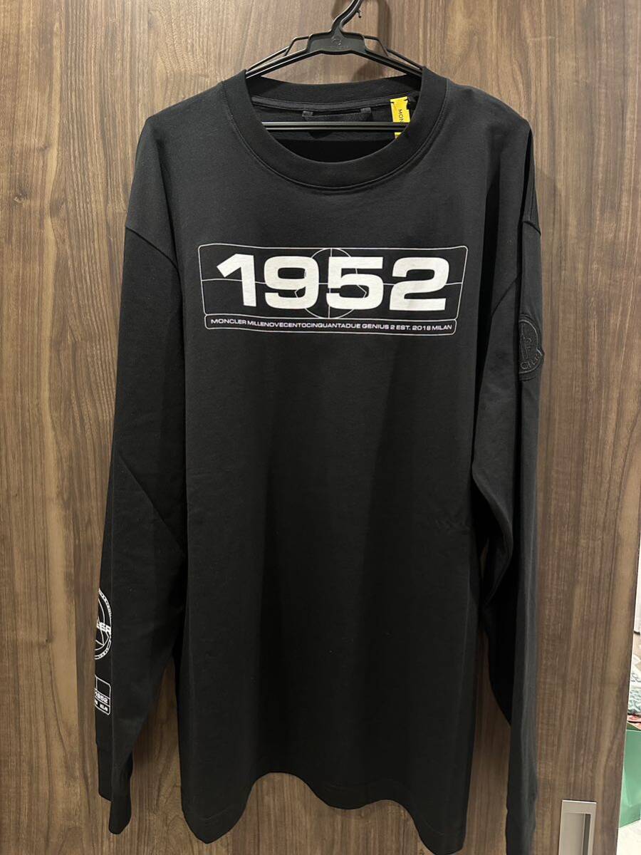 新品 40205226 MONCLER Genius モンクレール/1952コラボ XL大人気 限定 ロンティー ロンT 長袖Tシャツ カットソー モンクレールジャパンの画像1