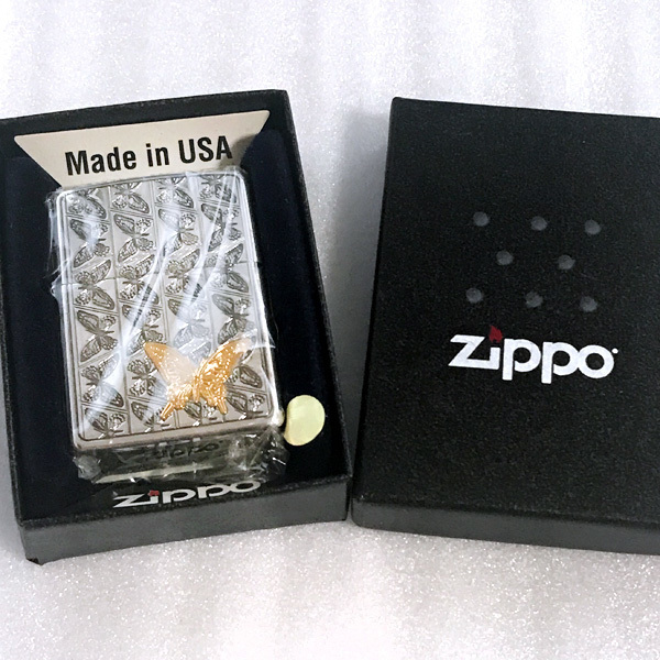 未使用　ZIPPO■バタフライ　蝶　■消費税なし_画像4