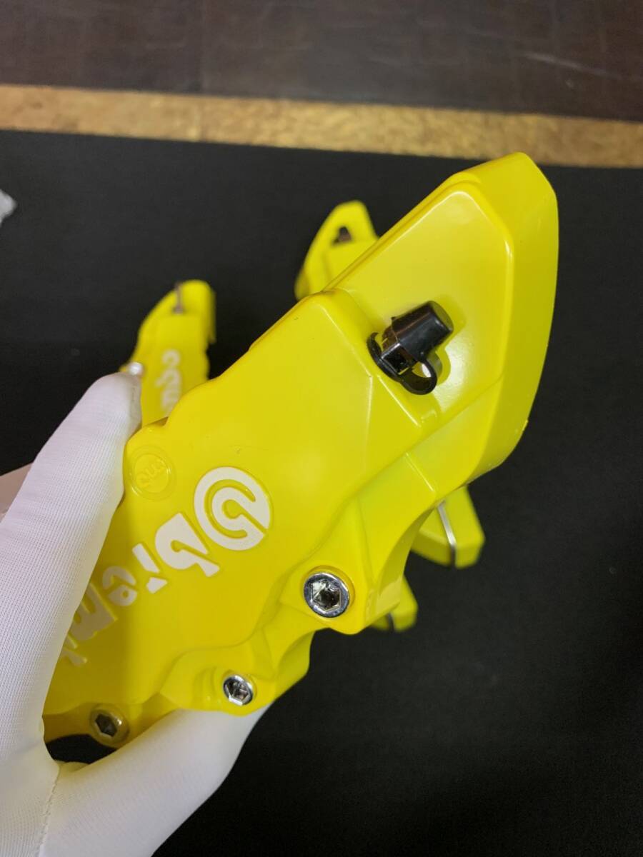 * free shipping ( prompt decision )*b Len 0 type caliper cover yellow color yellow * new goods * front and back set *S size 19.5cmM size 24.0cm*