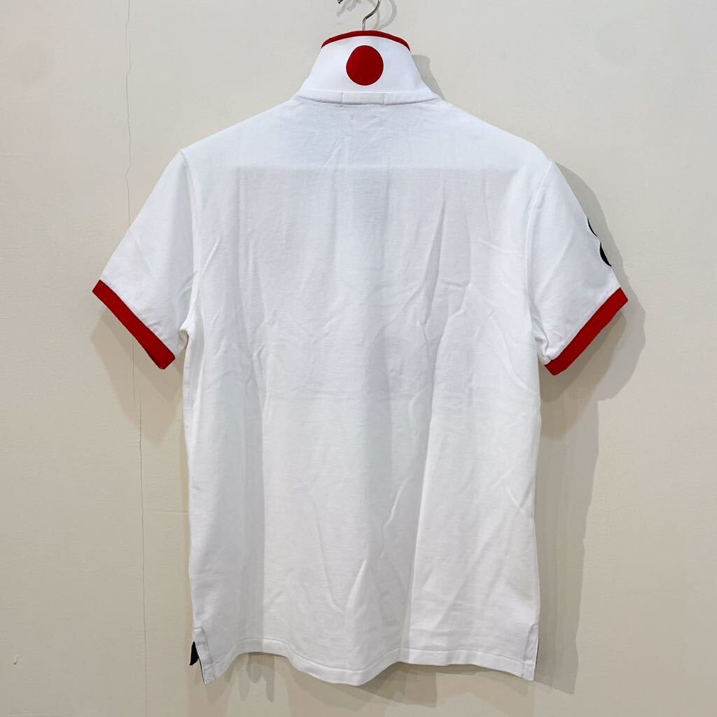 未使用品 POLO Ralph Lauren JAPAN 日本航空 PoloBear Polo Shirt ポロ ラルフローレン ポロシャツ ラグビー ラガー 日本 日の丸 ポロベア_画像2