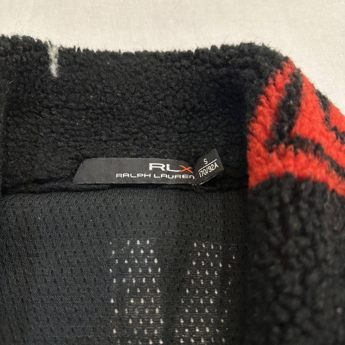 RLX Native Boa Fleece Vest ネイティブ ボア フリース ベスト POLO RALPH LAUREN ポロ ラルフローレン SPORT ポロ スポ―ツ S 