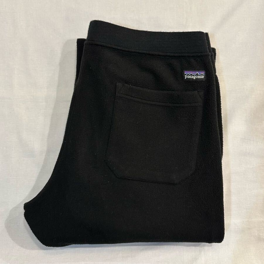 2011 patagonia Fleece Pant BLK M パタゴニア フリース パンツ ボア イージー ロング ブラック 黒 登山 山登り アウトドア 26055 FA11の画像1